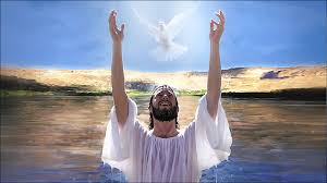 Taufe Jesus mit Taube