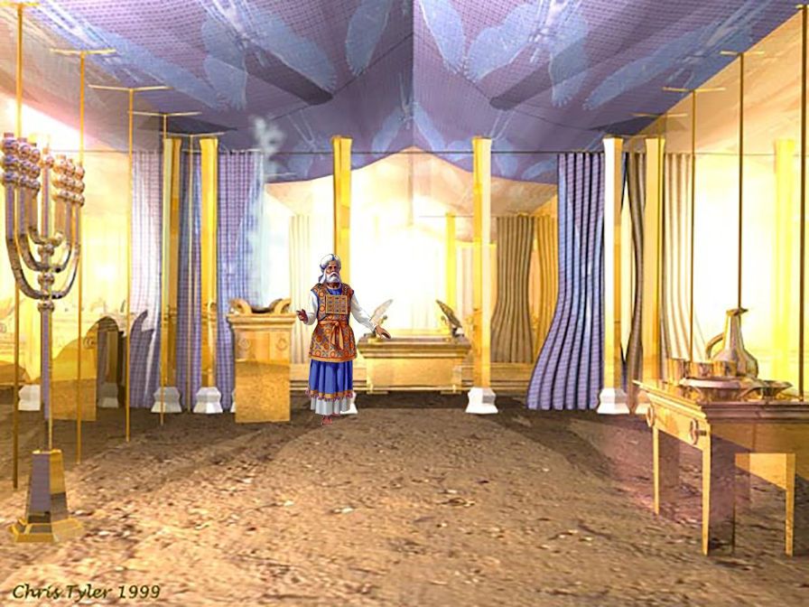 Hohepriester im Allerheiligsten