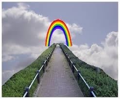 Schmale Weg zum Himmel